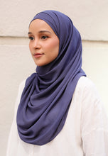 Load image into Gallery viewer, Liyyan Halfmoon Shawl (Space Blue)
