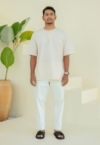 Shirt Men (Cream White)