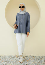 Load image into Gallery viewer, Ruby Plain Top (Ash Blue)