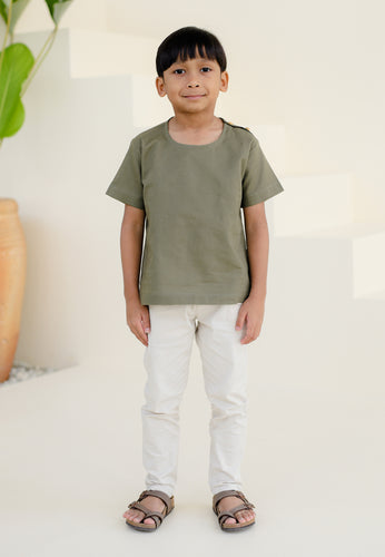 Shirt Boy (Olive Green)