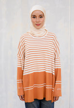 Load image into Gallery viewer, Afreen Knitwear Top (Caramel)