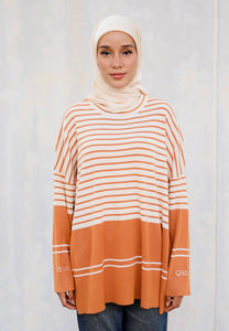 Afreen Knitwear Top (Caramel)