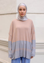 Load image into Gallery viewer, Afreen Knitwear Top (Grey Blush)