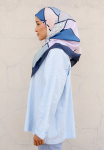 Laiqa Plain Top (Soft Blue)