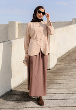 Load image into Gallery viewer, Aamily Stripe Top (Dark Choco)
