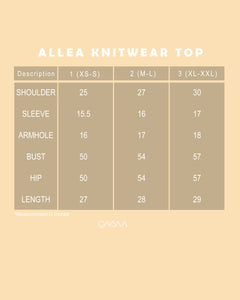 Allea Knitwear Top (Blush)