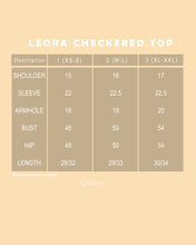 Load image into Gallery viewer, Leora Checkered Top (Sage Green)