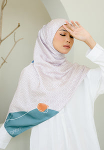 Qhash Square Hijab (Soft Pink)