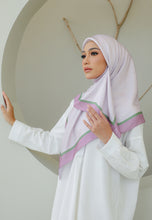 Load image into Gallery viewer, Qurnia Square Hijab (Soft Lilac)