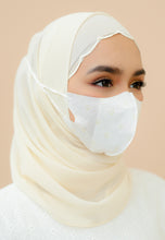 Load image into Gallery viewer, Duckbill 4-ply Headloop Face Mask (White)