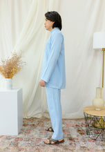 Load image into Gallery viewer, Baju Melayu Daisy Men (Baby Blue)