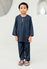 Load image into Gallery viewer, Baju Melayu Boy (Classic Blue)