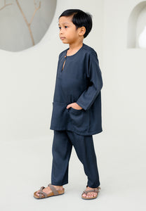 Baju Melayu Boy (Classic Blue)