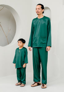 Baju Melayu Men (Emerald Green)