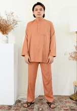 Load image into Gallery viewer, Baju Melayu Nia Men ( Melon Orange )