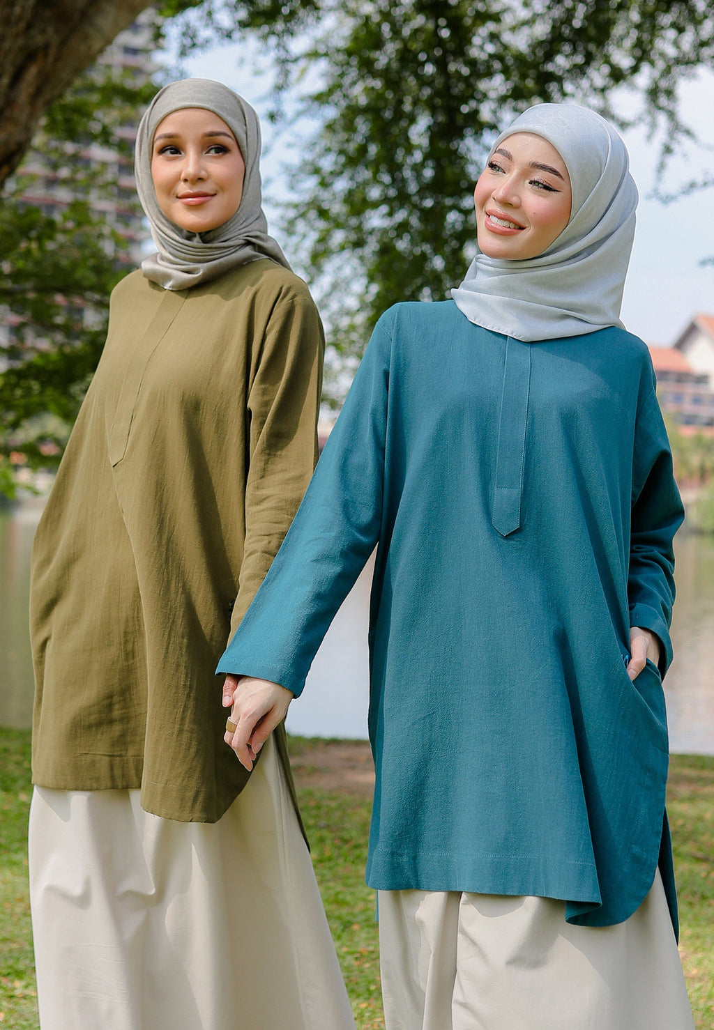 Mahdia Linen Top