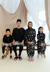 Kerabat Kurta Boy (Black)