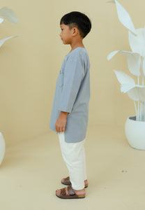 Kerabat Kurta Boy (Silver)