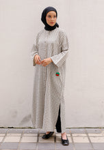 Load image into Gallery viewer, Adwa Checkered Dress (Black)