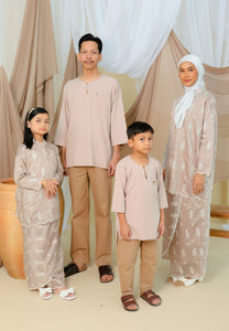 Kerabat Kurta Men (Taupe)