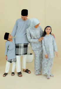 Kerabat Kurta Men (Silver)