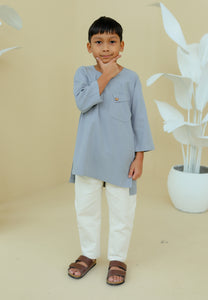 Kerabat Kurta Boy (Silver)