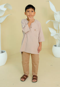 Kerabat Kurta Boy (Taupe)