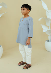 Kerabat Kurta Boy (Silver)