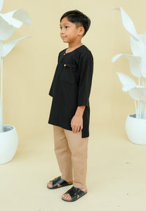 Kerabat Kurta Boy (Black)