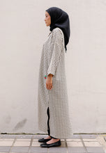 Load image into Gallery viewer, Adwa Checkered Dress (Black)