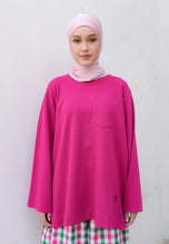 Load image into Gallery viewer, Zen Boxy T-Shirt (Magenta)