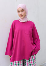 Load image into Gallery viewer, Zen Boxy T-Shirt (Magenta)