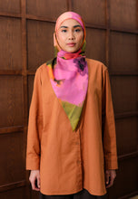 Load image into Gallery viewer, Erum Linen Top (Brownish Orange)