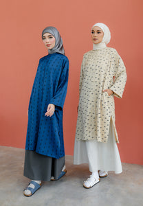 Ibna Printed Tunic (Nude)