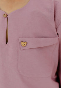 Paut Kurta Boy (Dusty Pink)