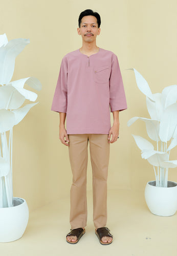 Paut Kurta Men (Dusty Pink)