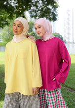 Load image into Gallery viewer, Zen Boxy T-Shirt (Magenta)