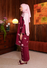 Load image into Gallery viewer, Lestari Kurung (Burgundy)