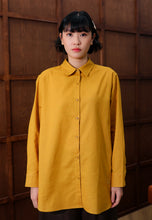Load image into Gallery viewer, Erum Linen Top (Mustard)