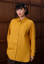 Load image into Gallery viewer, Erum Linen Top (Mustard)