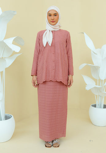 Utuh Kurung (Blush)