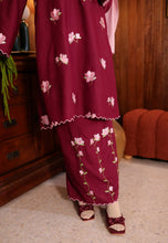 Load image into Gallery viewer, Lestari Kurung (Burgundy)