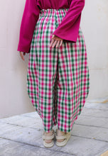 Load image into Gallery viewer, Vega Barrel Pants (Green Pink)