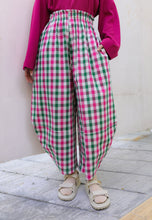 Load image into Gallery viewer, Vega Barrel Pants (Green Pink)