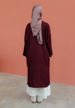 Load image into Gallery viewer, Ibna Printed Tunic (Burgundy)
