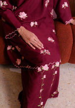 Load image into Gallery viewer, Lestari Kurung (Burgundy)
