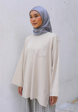 Load image into Gallery viewer, Zen Boxy T-Shirt (Linen Brown)