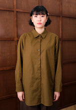 Load image into Gallery viewer, Erum Linen Top (Army Green)