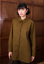Load image into Gallery viewer, Erum Linen Top (Army Green)