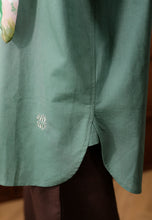 Load image into Gallery viewer, Erum Linen Top (Dusty Green)